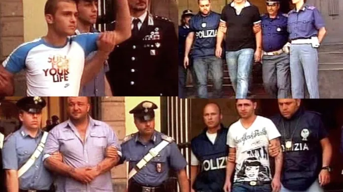 Italská policie zatkla členy drogového gangu