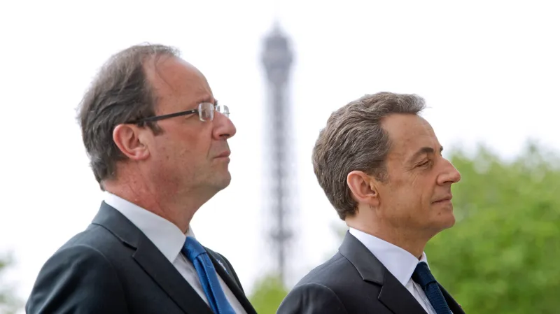 François Hollande a Nicolas Sarkozy