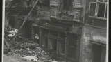 Brno po bombardování (ulice Veselá)