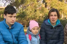 Rodinu roztrhla válka. Otec brání Kyjev, matka s dětmi našly útočiště v Čechách