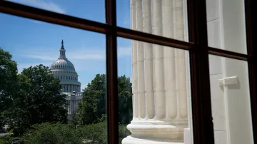 Budova amerického Kongresu, duben 2023