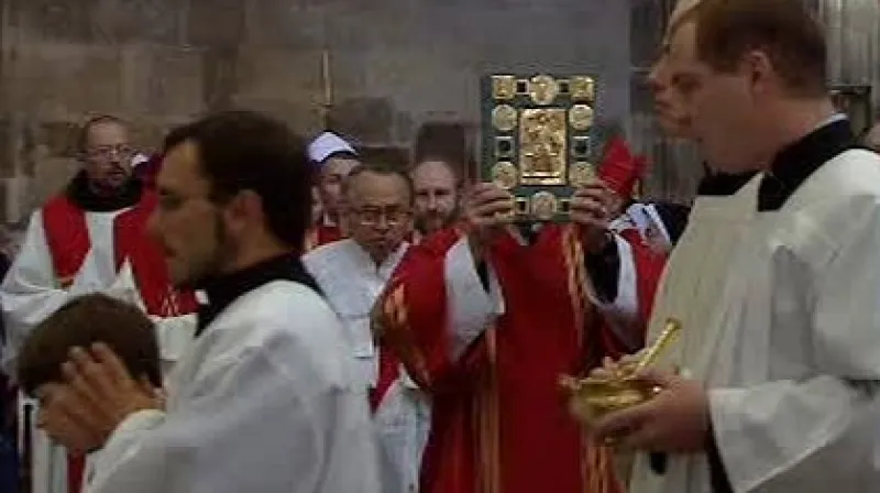 Lidé po celé České republice si připomínají svátek svatého Václava.