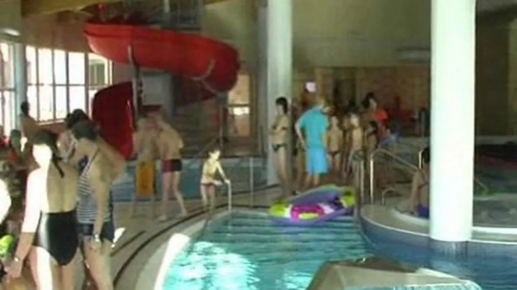 Mikulášská besídka v bazénu