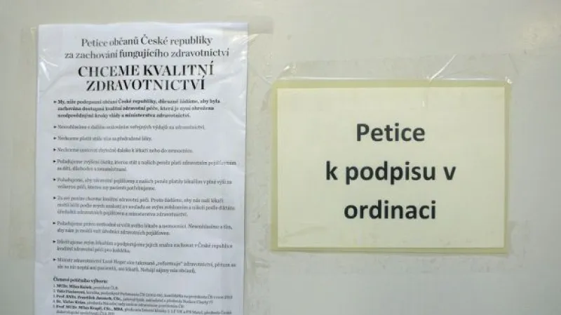 Protesty lékařů tématem Událostí