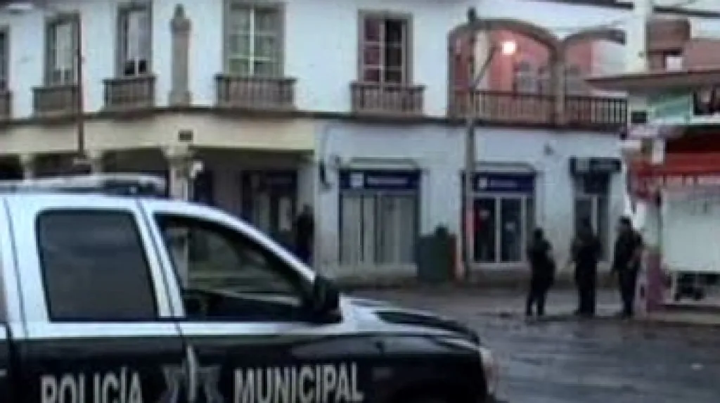 Mexická policejní stanice