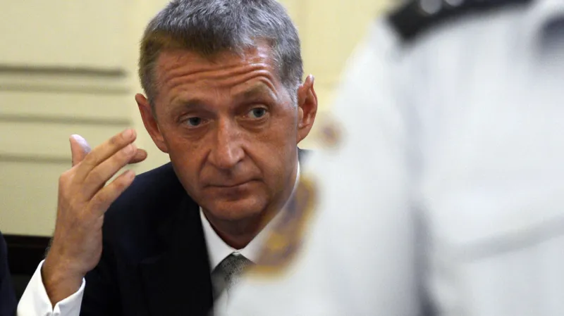 Roman Janoušek u soudu