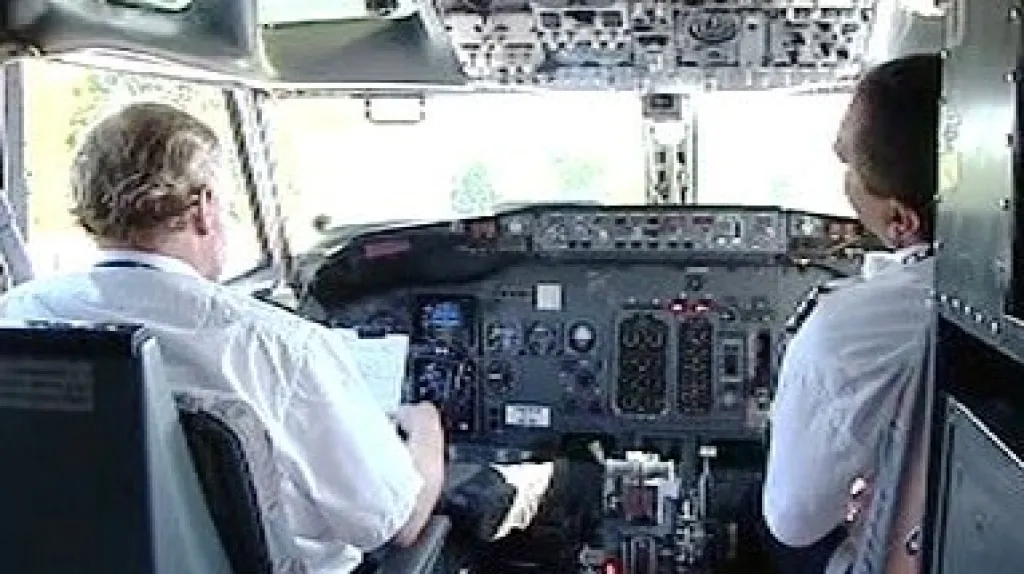 Pilotní kabina letadla