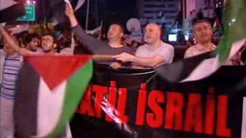 Demonstrace proti Izraeli