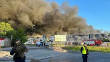 Požár obchodního centra Marywilska ve Varšavě (květen 2024)