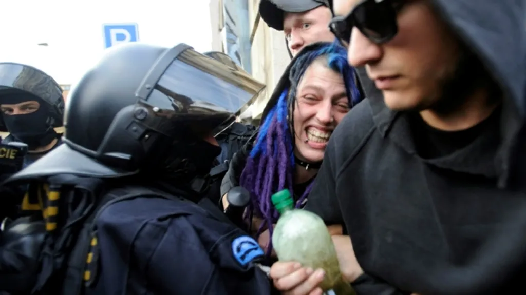 Zatčení squatteři