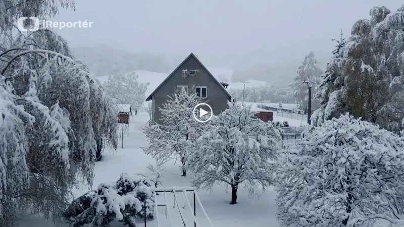 iReportérka Anna Neugebauerová: Bělá pod Pradědem v pátek ráno