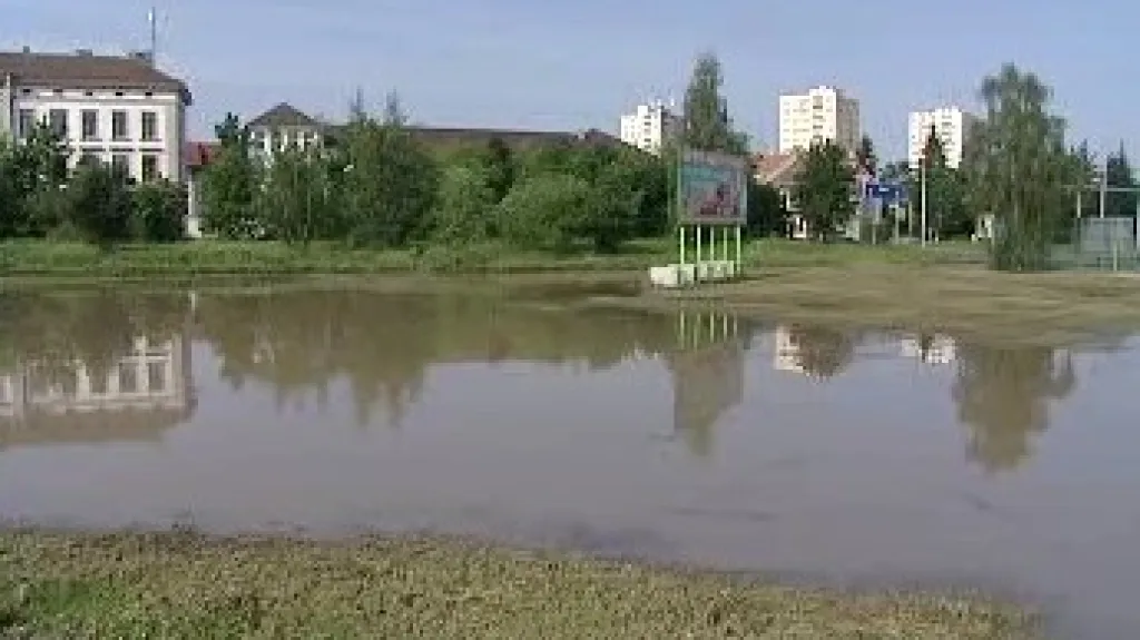 Rozvodněný potok
