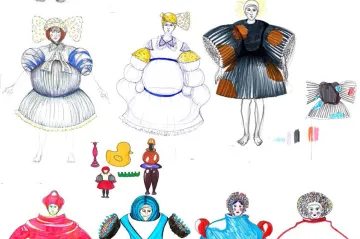 Kde najít designérský talent? I v oděvu inspirovaném vázami