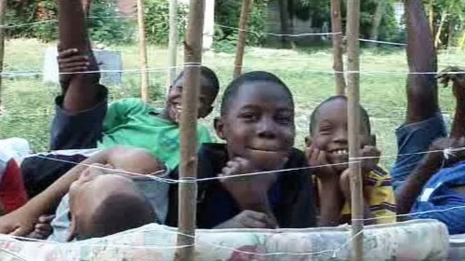 Děti na Haiti
