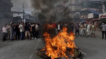 Protivládní protesty v Nepálu