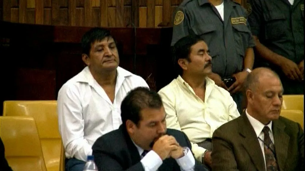 Obvinění guatemalští vojáci
