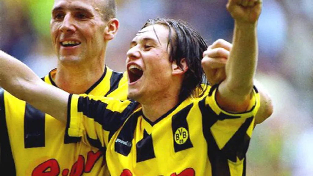 Jan Koller a Tomáš Rosický
