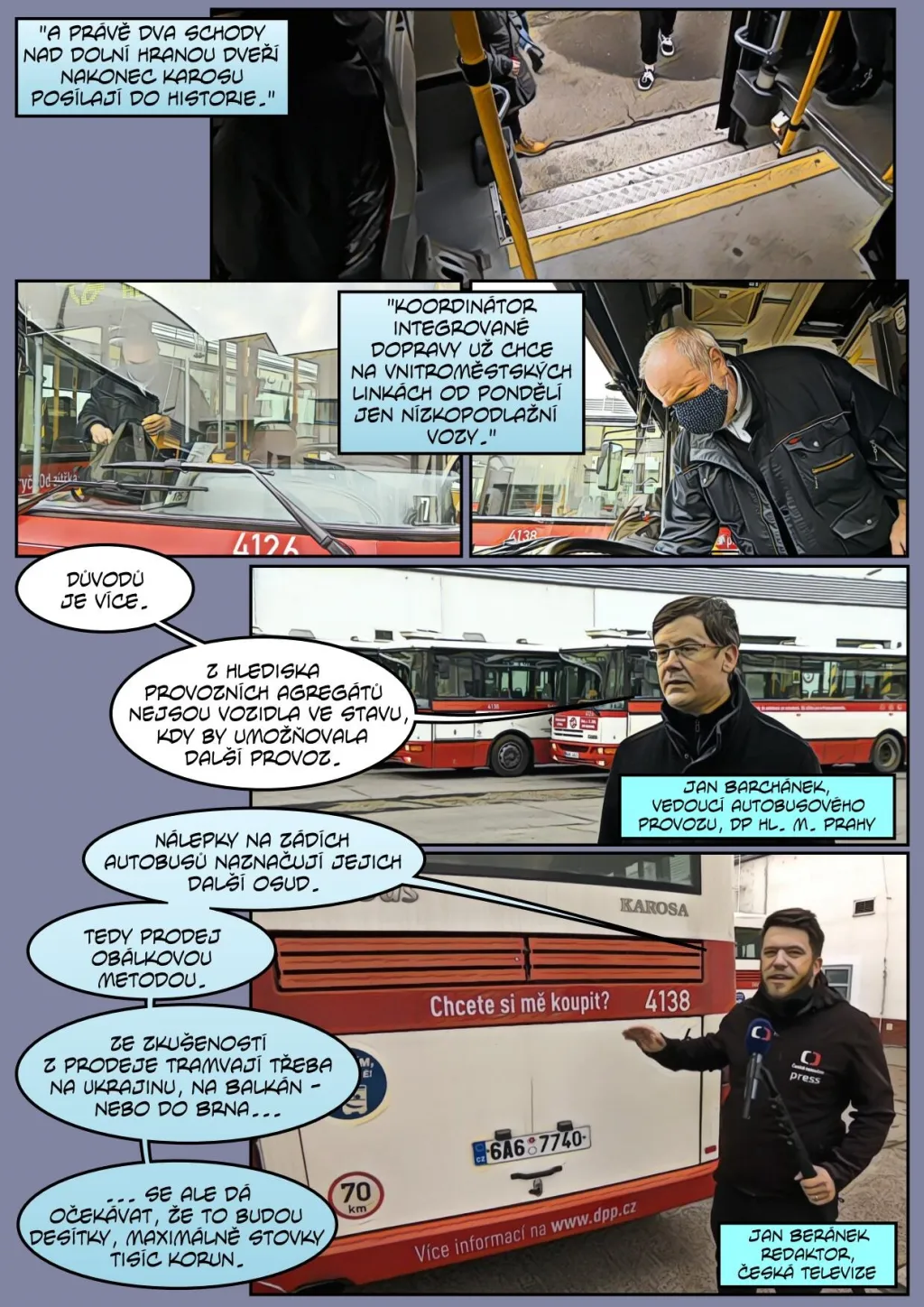 Z Prahy mizí oblíbené autobusy Karosa. MHD nově povoluje jen nízkopodlažní vozy