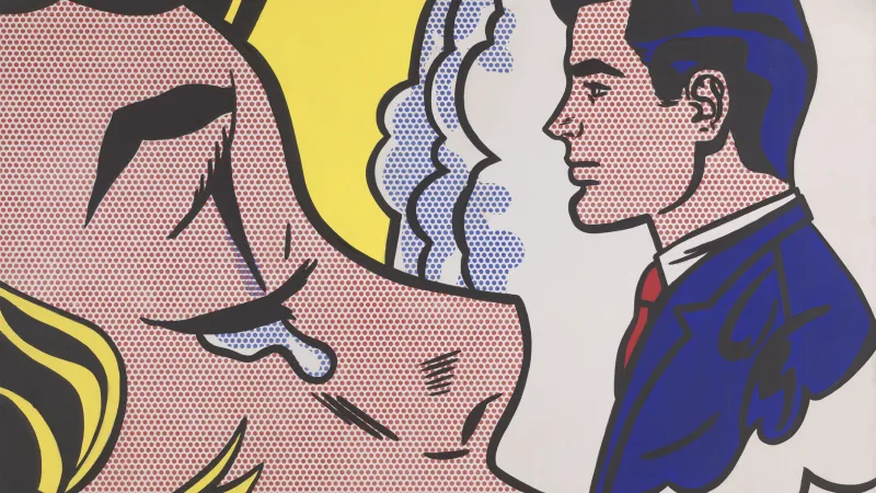 Z výstavy Roye Lichtensteina v Albertině