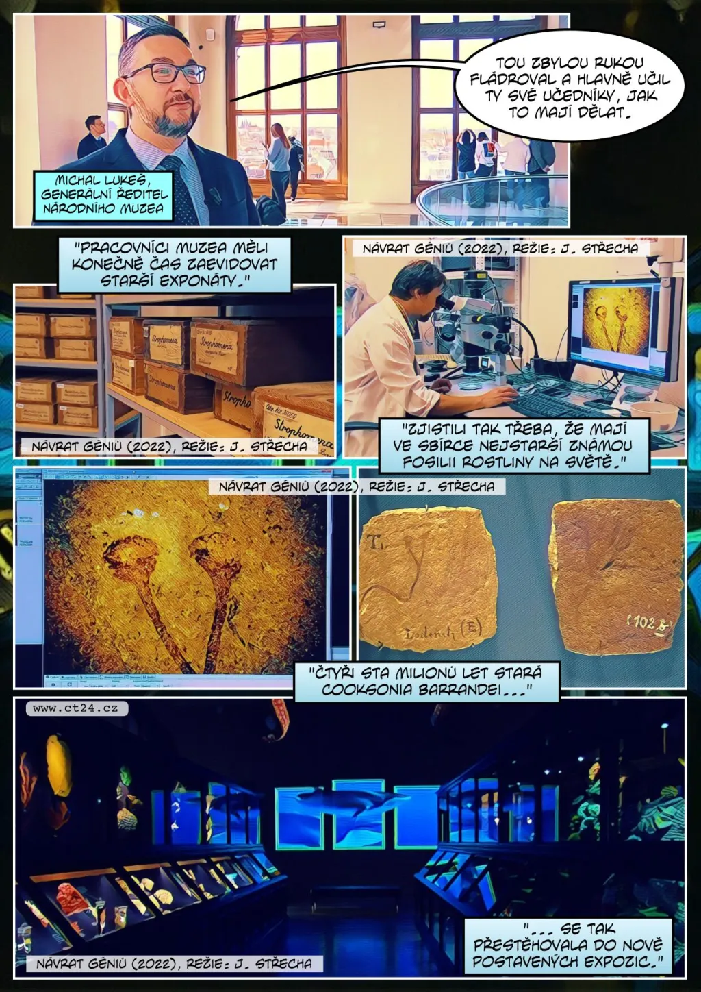 Dokument o opravě Národního muzea