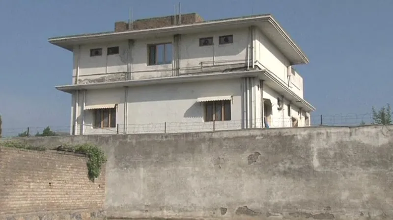 Dům, kde se skrýval Usáma bin Ládin