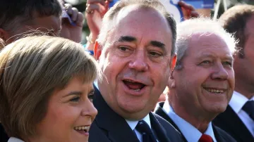 Skotský premiér Alex Salmond