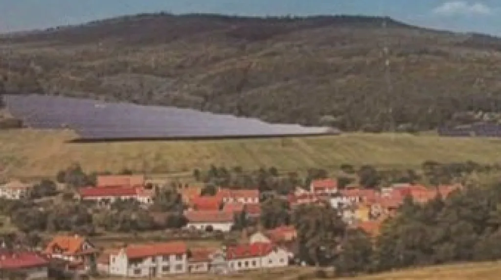 Solární elektrárna v Šebrově