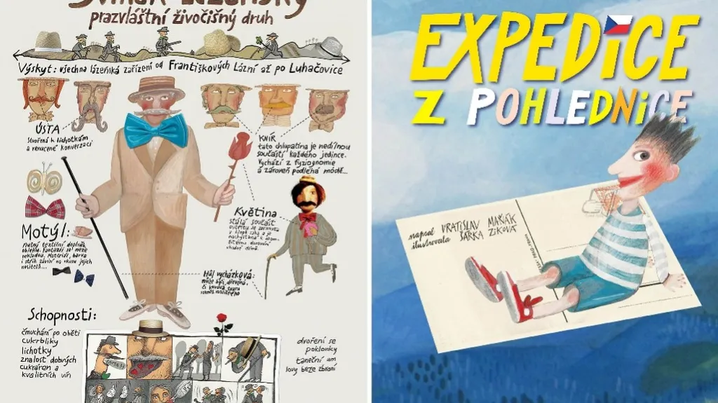 Z knihy Expedice z pohlednice