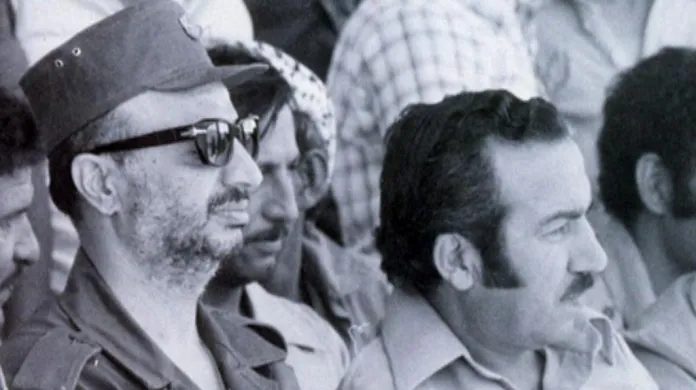 Jásir Arafat a Chalíl Vazír