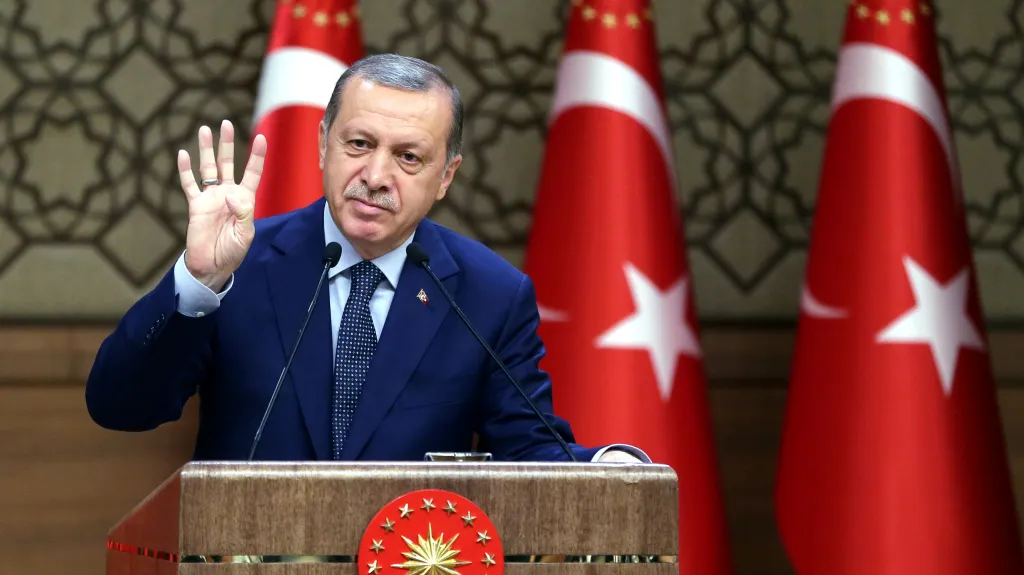 Turecký prezident Recep Tayyip Erdogan