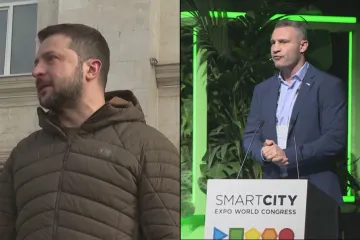 Vzácný projev vnitropolitických sporů. Zelenskyj kritizoval Klička za nedostatečnou pomoc při blackoutu