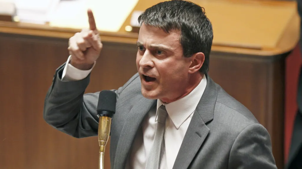 Francouzský ministr vnitra Manuel Valls