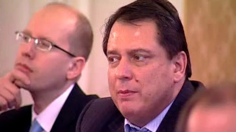 Jiří Paroubek a Bohuslav Sobotka