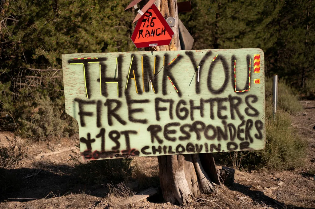 Požáry v hornatých oblastech státu Oregon mají přímý dopad na smogovou situaci ve velkých městech Spojených států amerických