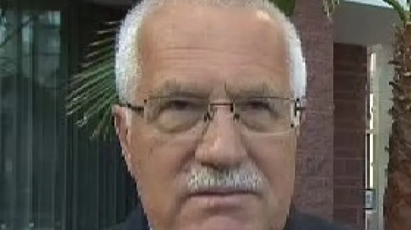 Prezident ČR Václav Klaus