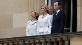 Ivanka Trumpová a Jared Kushner v Buckinghamském paláci