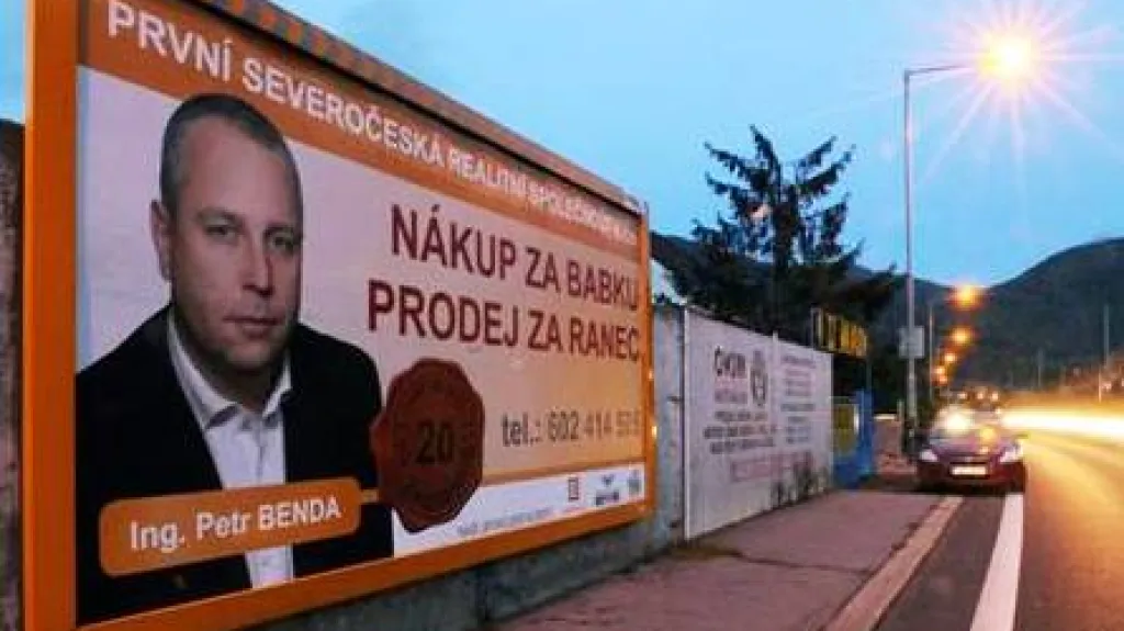 Plakát s Petrem Bendou