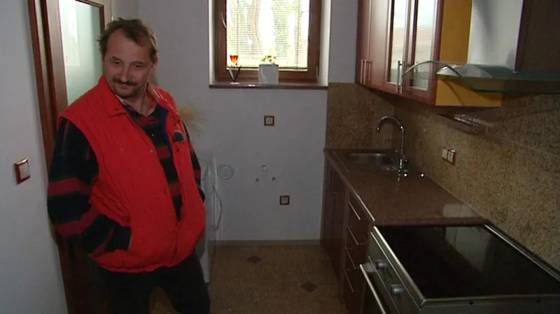 Miloš Holeček ve své vile