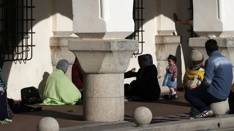 Uprchlíci na ostrově Kos