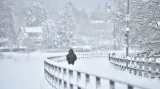 Přívaly sněhu na Liberecku