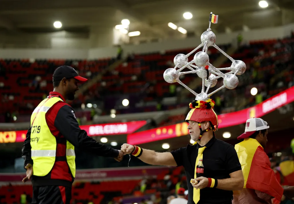 Fanoušci na letošním mistrovství světa ve fotbale v Kataru