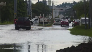 Silné deště sužují Mexiko