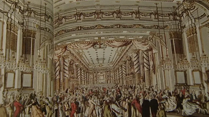 Dobová ilustrace - Stavovské divadlo