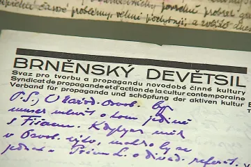 Brněnský oddenek Devětsilu rašil z filmu
