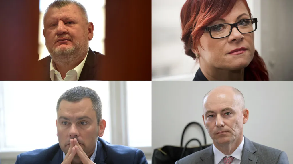 Známí v případu: Rittig, Nečasová, Michal a Jindra