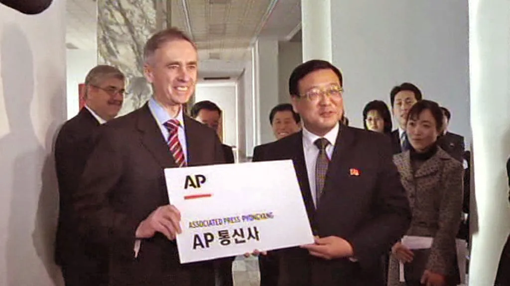 Otevření pobočky AP v Pchjongjangu