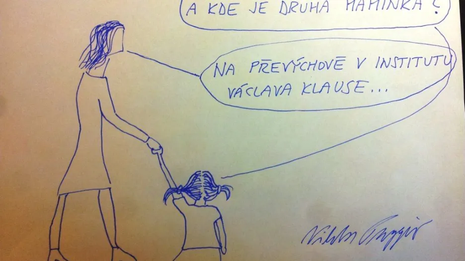 Kresba Viktora Paggia