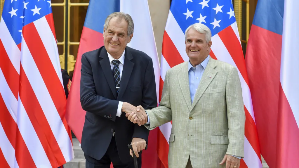 Miloš Zeman a Stephen King