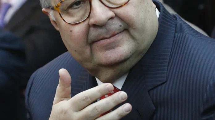 Ruský miliardář Ališer Usmanov