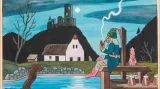 Josef Lada, Vodník, 1944